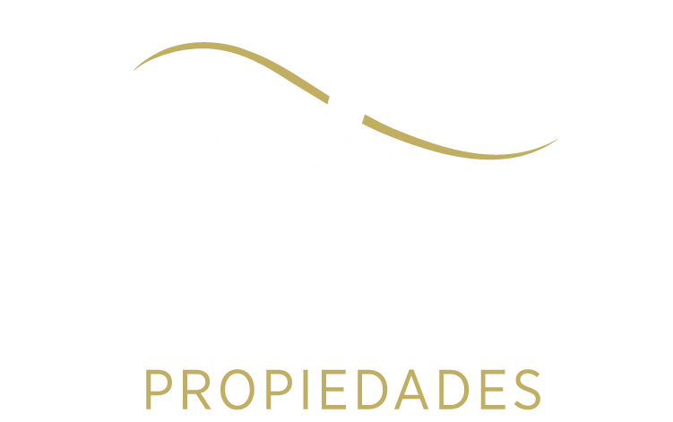 Logotipo Del Lago Propiedades Blanco